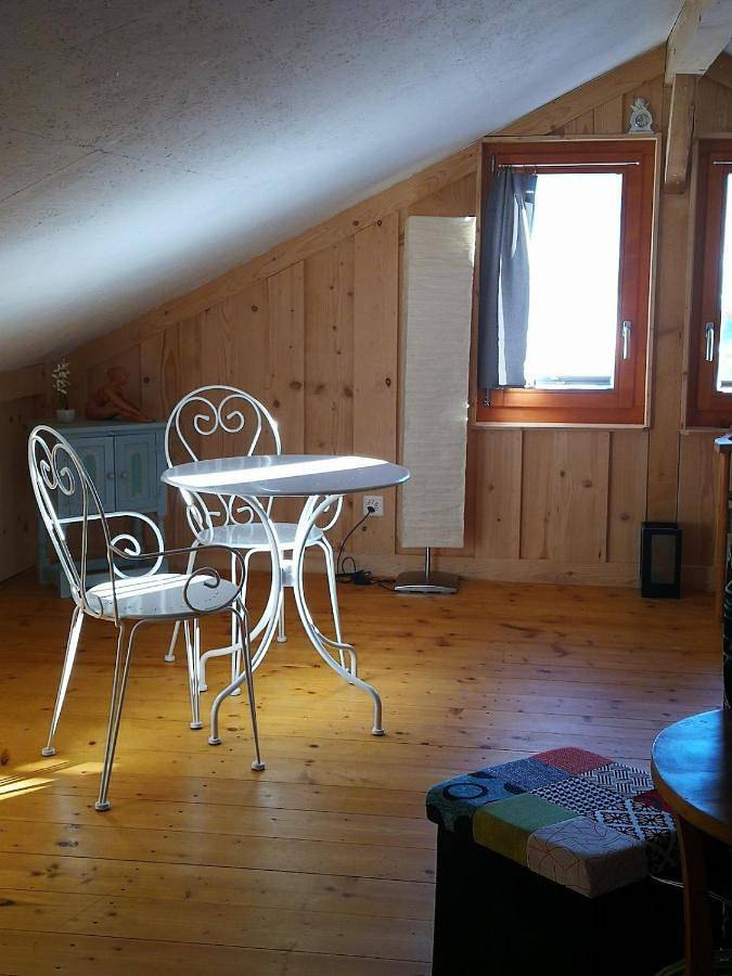 Maison d’hôte pour 3 personnes, avec jardin et vue dans Canton de Fribourg