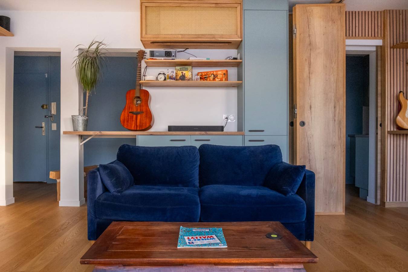 Estudio entero, Estudio para 4 personas con balcón in París, Isla de Francia