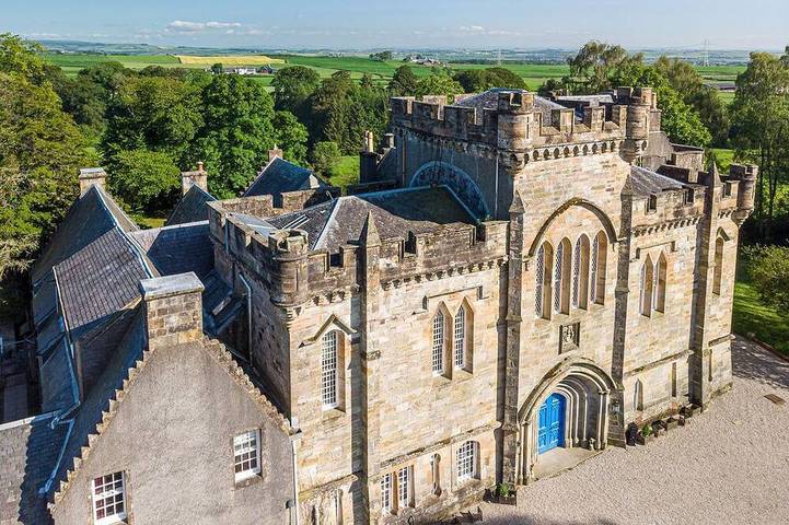 Château pour 16 personnes, avec jardin dans Écosse