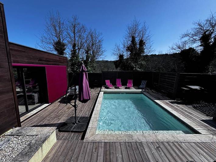 Casa de vacaciones para 4 personas, con jardín y piscina, Se admiten mascotas - 1