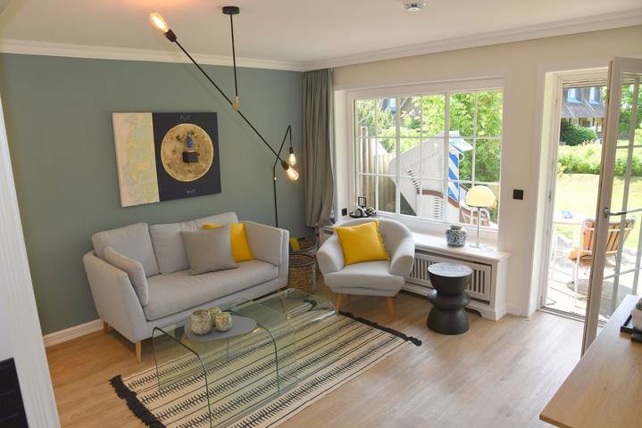 Ferienwohnung für 2 Personen, mit Garten und Terrasse sowie Sauna - 1