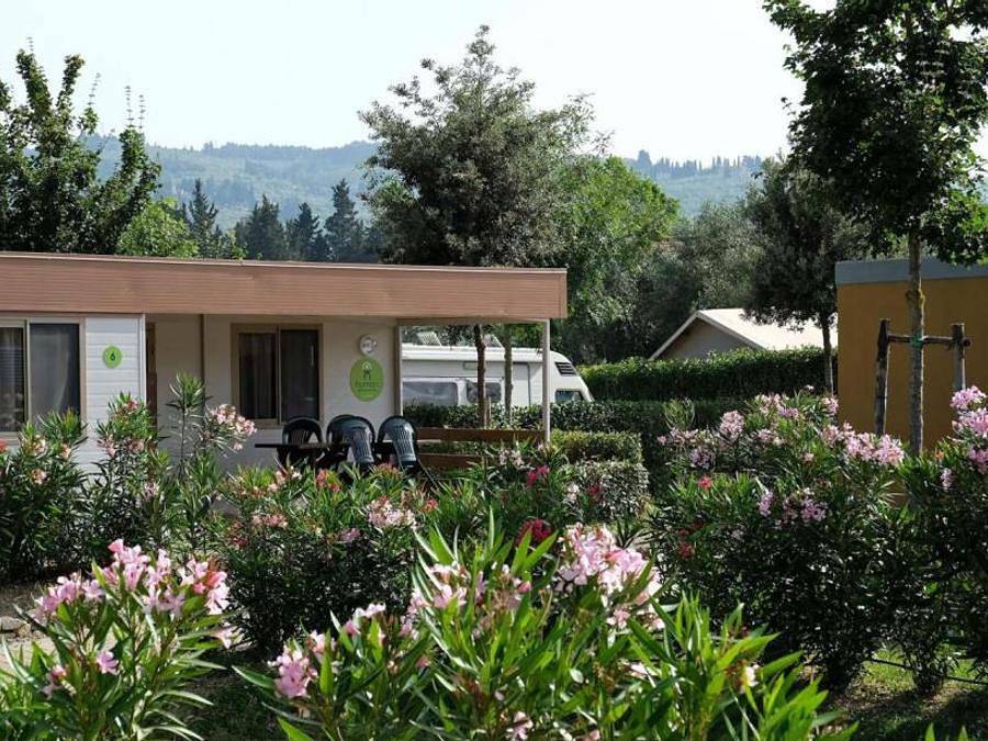 Hu Firenze Camping in Town - Mobilheim 5 personen - Chalet in Florenz, Florenz Provinz