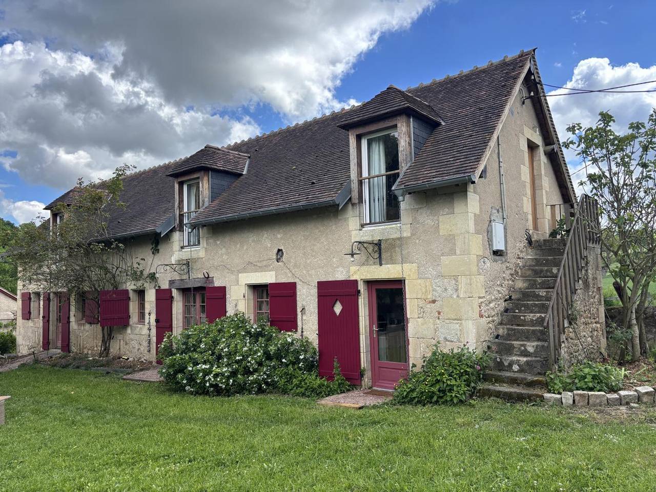 Rustikales Haus, Haustiere & Klima - 12 Pers. in Sanssat, Vichy und Umgebung