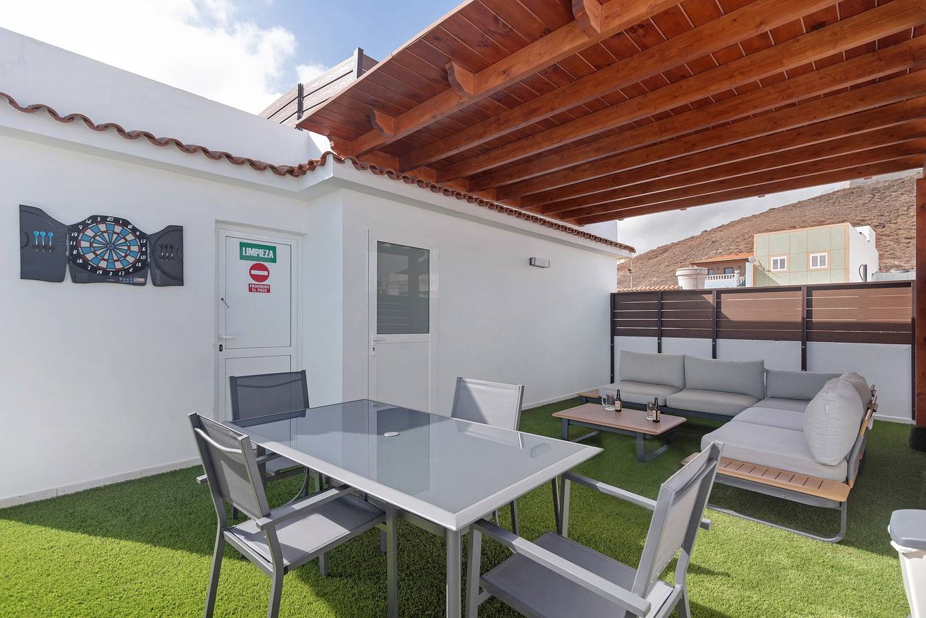 Ganze Wohnung, Ferienapartment 'One Life One Dream House' mit Meerblick, Wlan und Klimaanlage in Agüimes, Gran Canaria Osten