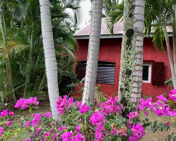 Gîte pour 4 personnes, avec jardin et terrasse à Deshaies