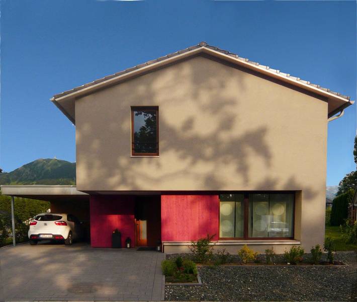 Ferienwohnung für 3 Personen, mit Terrasse und Ausblick in Immenstadt