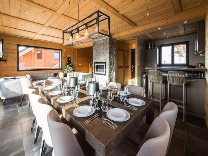 Chalet pour 14 personnes, avec terrasse à Fontcouverte-la-Toussuire - 3