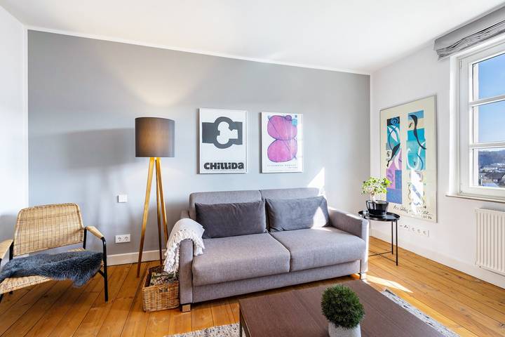 Appartement entier, Appartement 'Obergeschoss, 65 Qm' avec Wi-Fi in Kreis Olpe, Biggesee