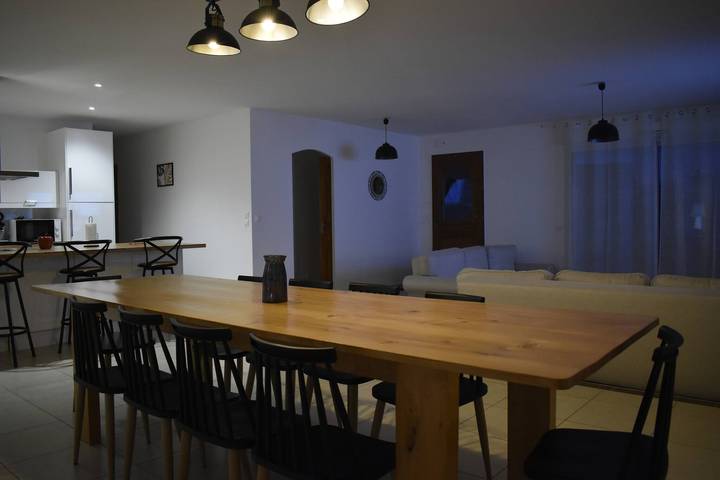 Location de vacances pour 8 personnes, avec Jacuzzi à Vicq-sur-Nahon