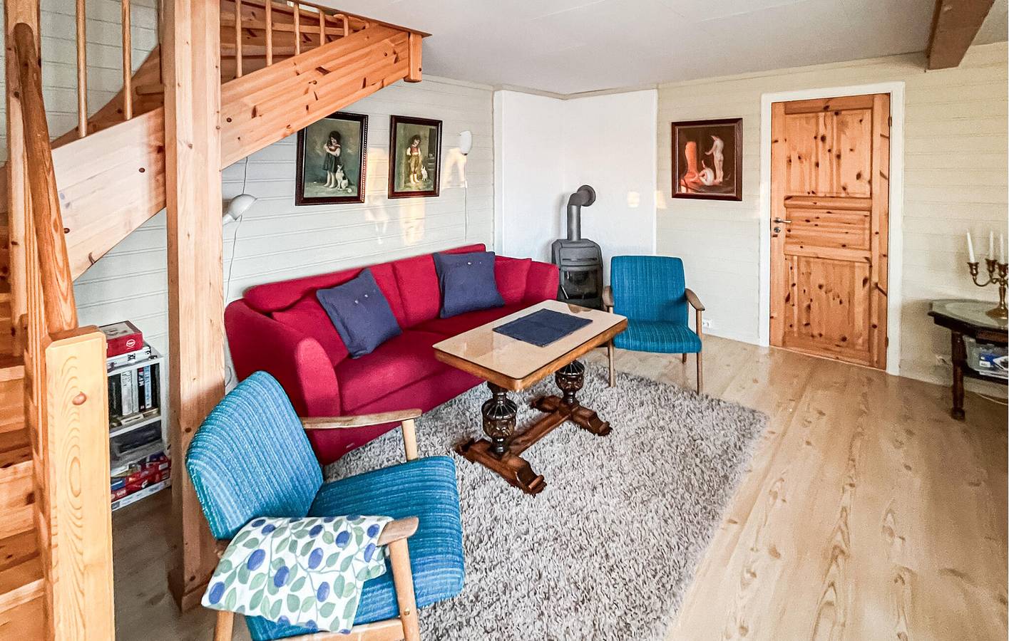 Casa vacanza per 5 persone con terrazza in Leksvik