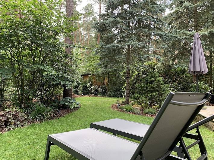 Bungalow im Wald in Borkwalde, Mittelmark