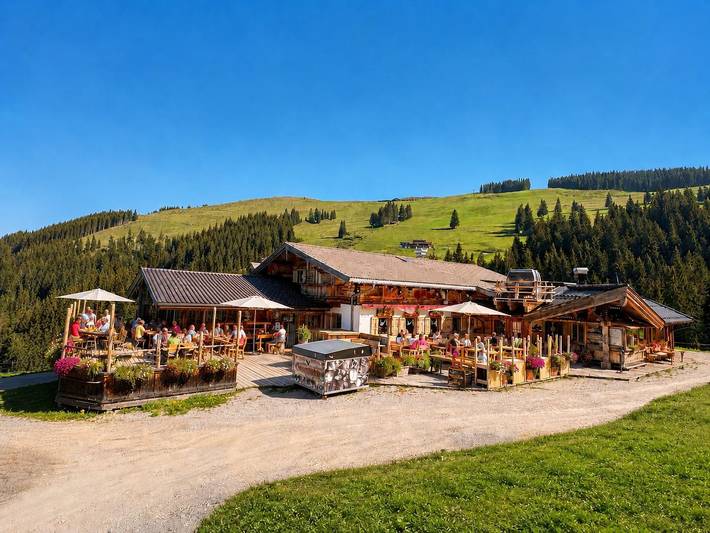 Hütte für 5 Personen, mit Balkon in Söll