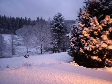 Ferienwohnung für 6 Personen, mit Sauna und Ausblick sowie Garten im Odenwald