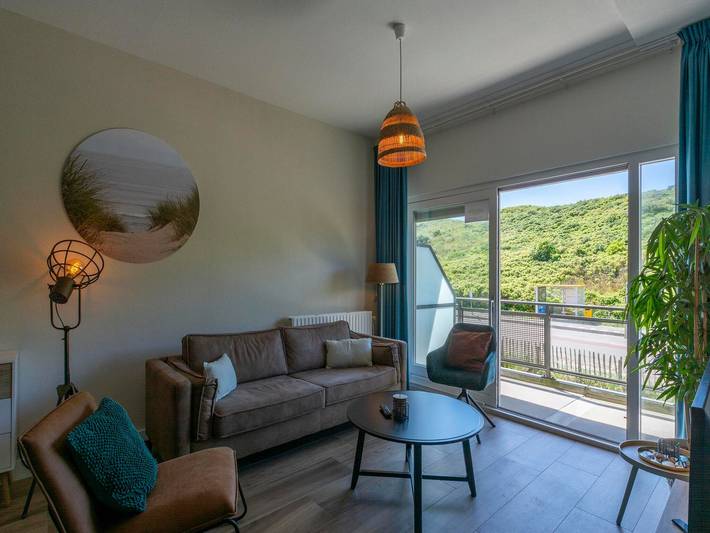 Vakantieappartement voor 4 personen, met balkon, kindvriendelijk in Callantsoog