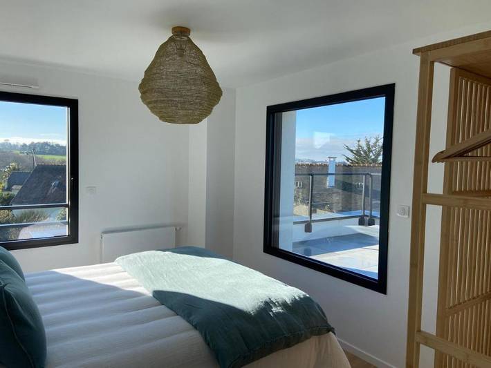 Location de vacances pour 8 personnes, avec piscine ainsi que jardin et vue dans Dahouët - 2