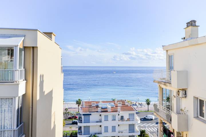 Appartement entier, Le Béryl - Apt 2 chambres vue mer in Nice, Côte méditerranéenne (France)