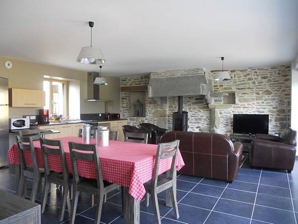 Gîte für 8 Personen, mit Pool und Garten sowie Terrasse in der Bretagne - 4