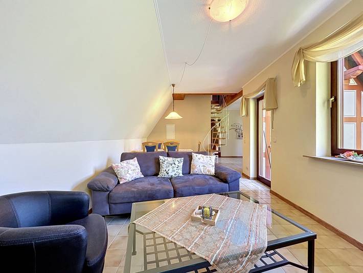 Ferienwohnung für 4 Personen, mit Balkon und Garten sowie Ausblick in Bacharach - 2