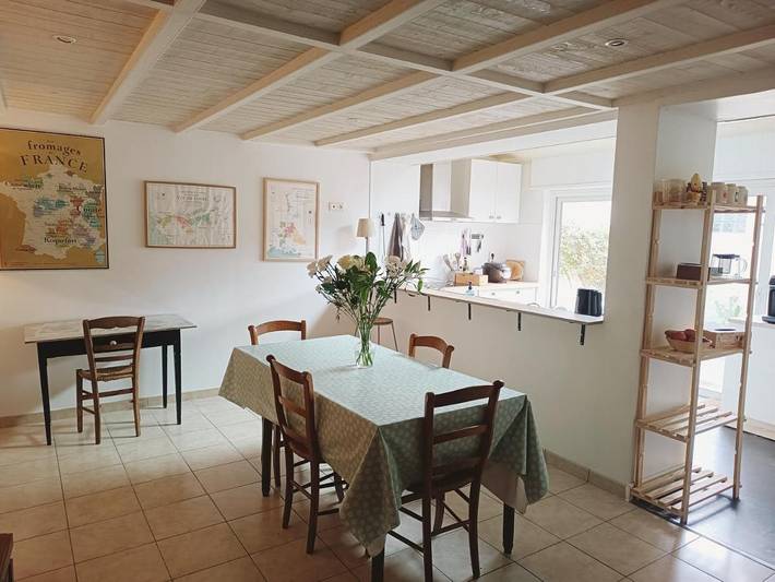 Maison de vacances pour 4 personnes, avec vue et terrasse