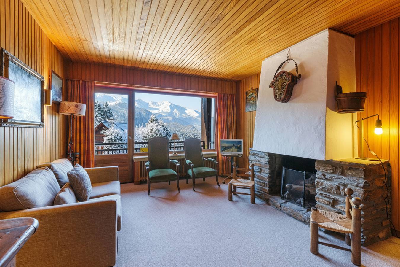 Ganze Wohnung, Au Soleil De Megève 750m From Ski in Megève, Pays du Mont-Blanc