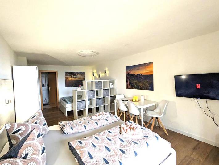 Ferienwohnung für 4 Personen, mit Terrasse und Garten in Lichtenhain