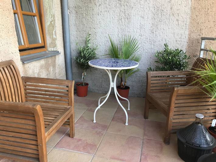 Ferienwohnung für 2 Personen, mit Terrasse in Leisnig