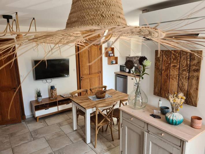 Maison de vacances pour 4 personnes, avec Balcon et Terrasse ainsi que Jardin et Vue