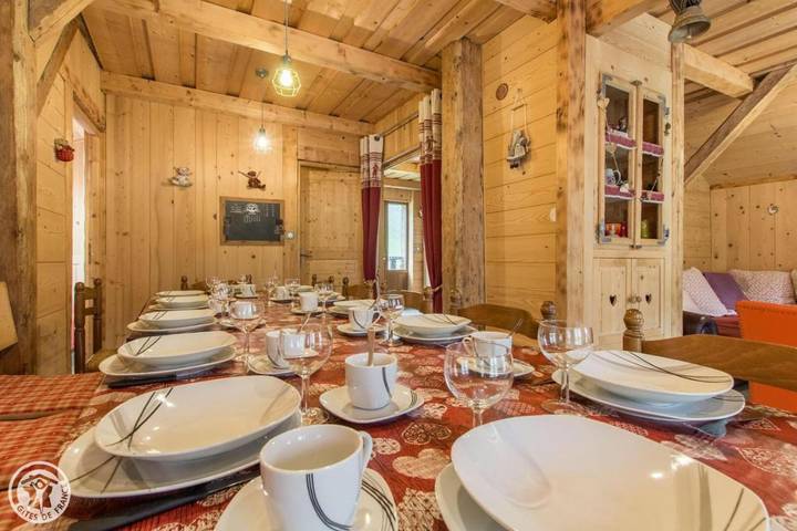 Chalet pour 12 personnes, avec vue et jardin à Abondance