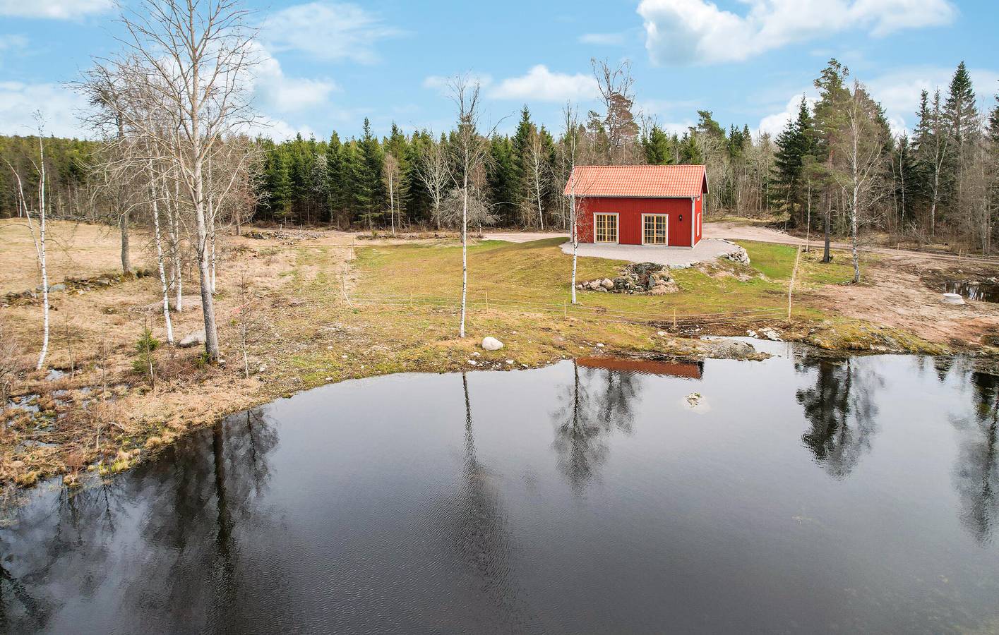 Ferienhaus für 6 Personen mit Garten in Emhult, Jönköpings län