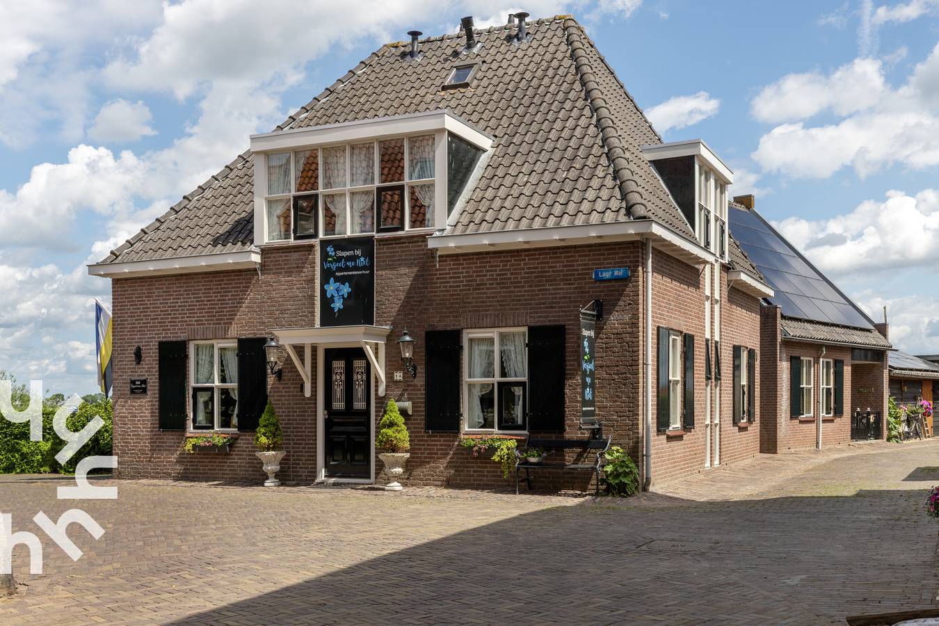 Ganze Wohnung, Gemütliche 2-Personen-Wohnung mit Wasserblick und maritimer Einrichtung in Blokzijl in Blokzijl, Nationalpark Weerribben-Wieden