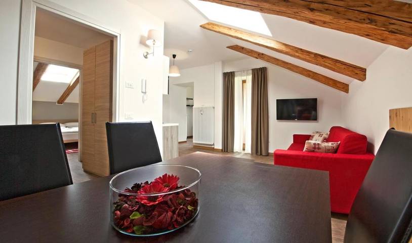 Location de vacances pour 2 personnes, avec vue ainsi que jardin et sauna, animaux acceptés à Sappada - 4