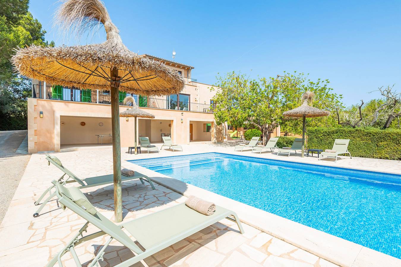 Casa rural 'Romaní Des Figueral' con piscina privada, Wi-Fi y aire acondicionado in Campos, Mallorca Sur