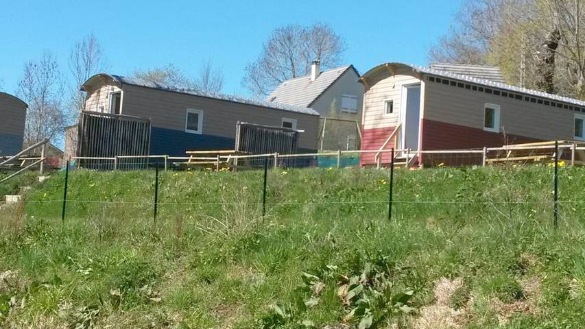 Maison de vacances pour 4 personnes, avec jardin