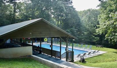 Log Cabin for 12 Guests in Chattahoochee National Forest, Gilmer County, Picture 1