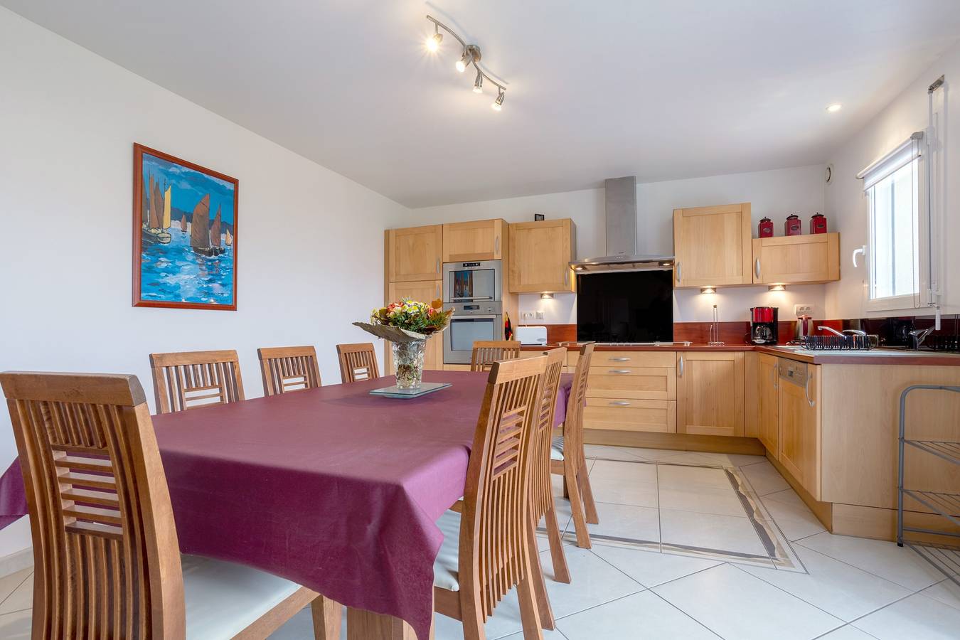 Ferienhaus 'Maison Vue Mer 150m De La Plage' mit Meerblick, privater Terrasse und Wlan in Trévignon, Trégunc