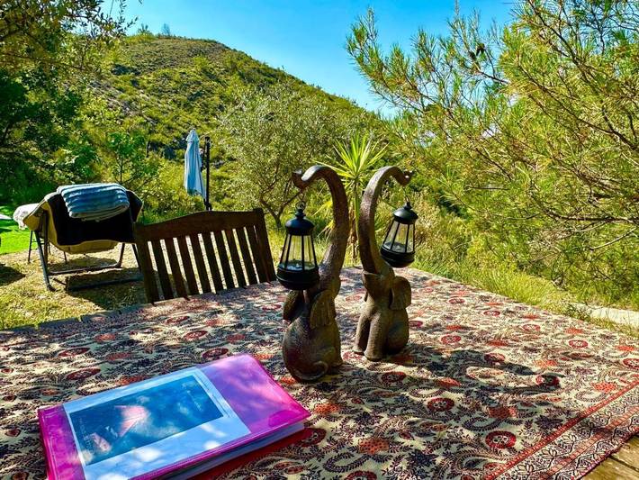 Tente pour 2 personnes, avec vue et jardin dans les Alpes maritimes - 4
