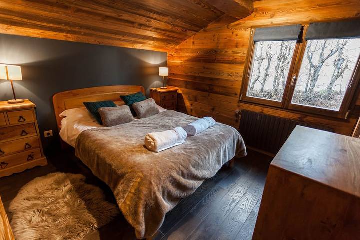 Chaleureux  chalet  situé dans les Aravis 10personnes ,Sauna in Saint-Jean-de-Sixt, Région d'Annecy