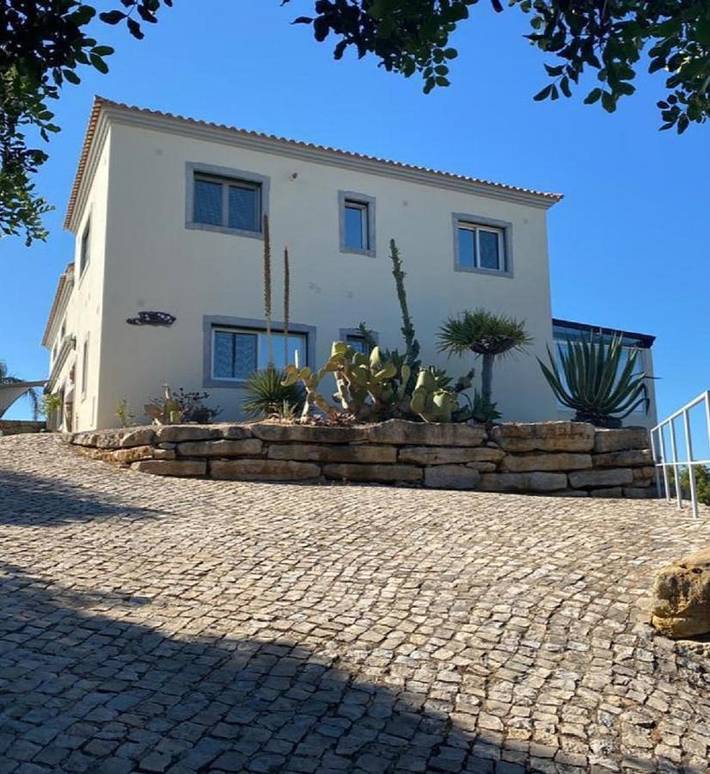 Villa para 12 pessoas, com vista e piscina e ainda jardim em Moncarapacho