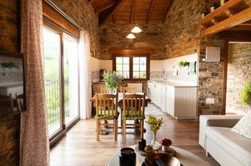 Casa rural para 5 personas, con vistas y jardín en Taramundi