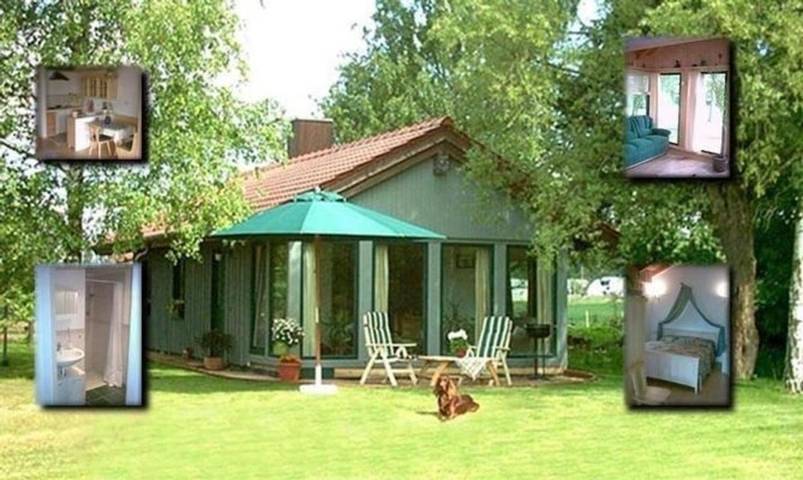 Ferienhaus für 2 Personen, mit Terrasse und Pool in Sehlen