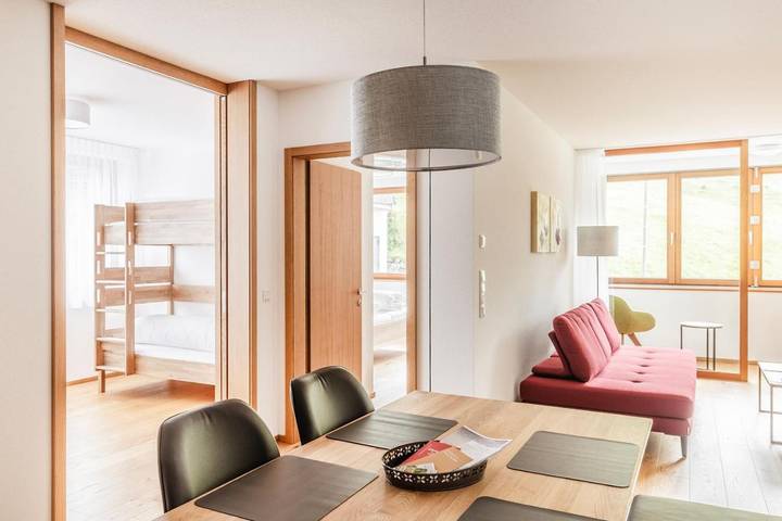 Ferienwohnung für 5 Personen, mit Terrasse in Faschina