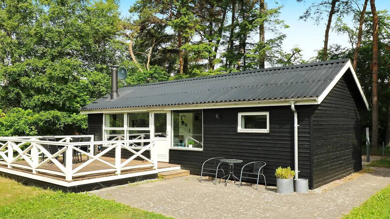 Feriehus for 5 personer med terrasse in Hadsund, Himmerland