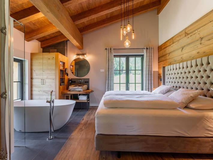 Ferienhaus für 10 Personen, mit Balkon und Terrasse sowie Garten und Sauna im Salzburger Land - 2