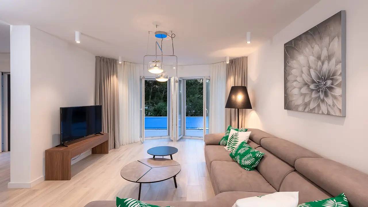 Hel ferieleilighet, Ferienwohnung für 8 Personen (84 m²) in Promajna in Promajna, Makarska Riviera