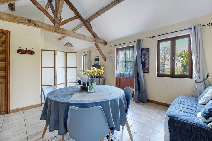 Ganzes Studio, Gîte Chemin des Hêtres – Ruheoase im Grünen für bis zu 4 Personen in Armaillé, Segré und Umgebung