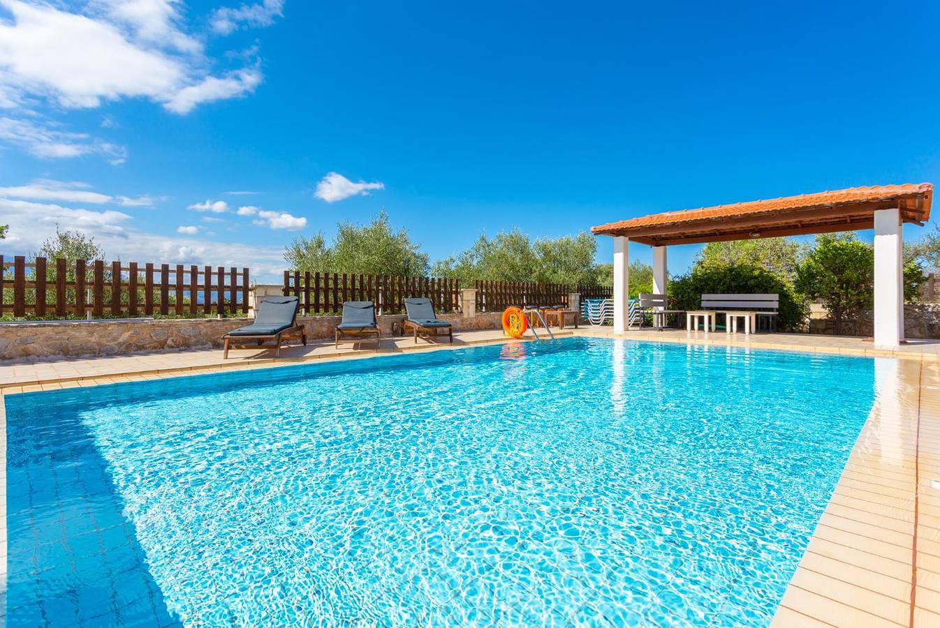 Villa für 7 Personen mit Terrasse in Kefalas, Vamos