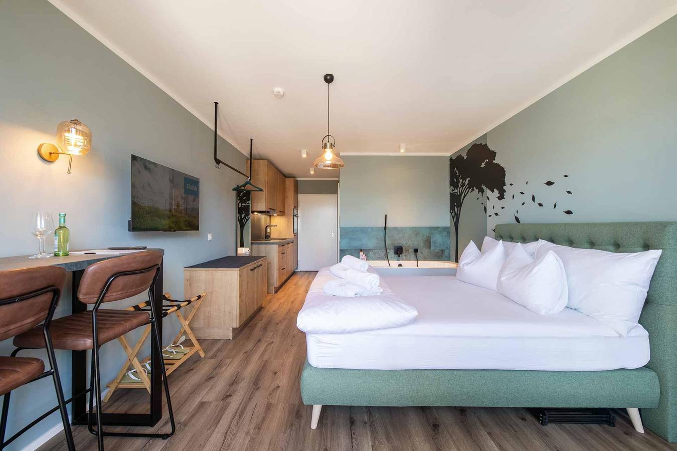 Ganze Ferienwohnung, Green Forest Suite in Stubaier Alpen, Schönberg im Stubaital