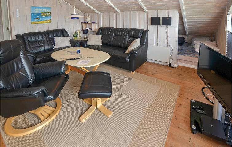 Ferienhaus für 6 Personen, mit Whirlpool und Terrasse sowie Garten und Sauna in Rendbjerg - 4