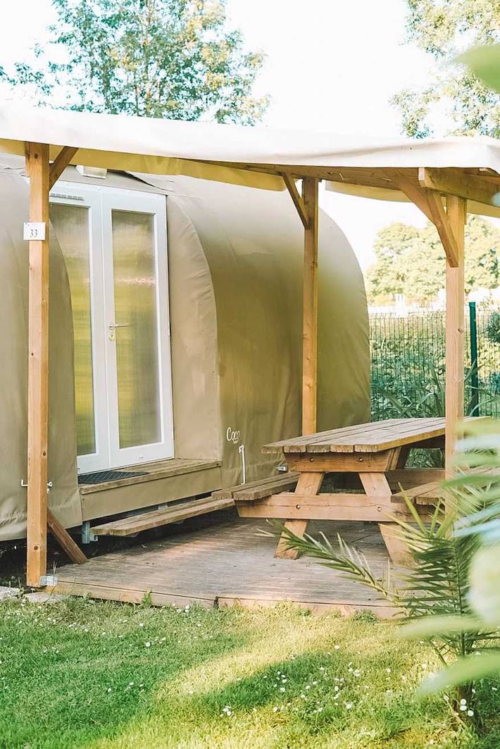 Tente pour 4 personnes, avec bassin pour enfant en Charente-Maritime - 4