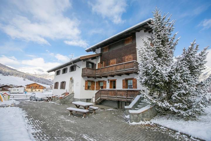 Lodge für 6 Personen mit Balkon in Livigno, Nationalpark Stilfser Joch